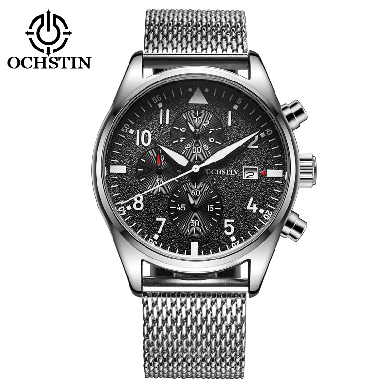 Men'S Formal Wear Watches - OCHSTIN Pilot Erkekler Kuvars İzle Kronometre