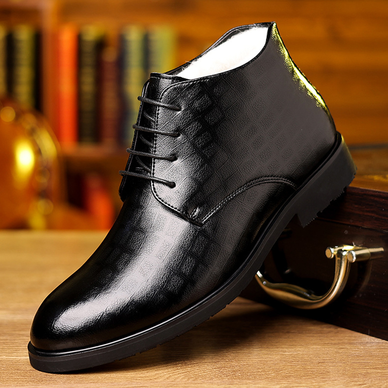 Men Formal Wear With Boots - Erkek İngiliz Tarzı 2025 Kış İş