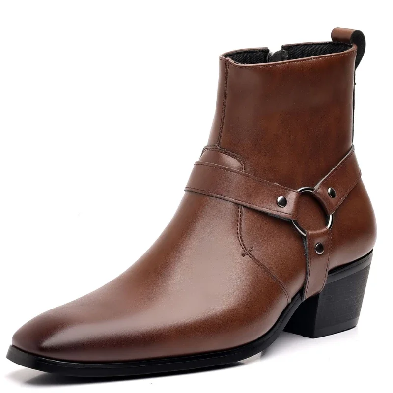 Men Formal Wear With Boots - Erkek Botları Moda Tasarımcısı Chelsea Çizmeler