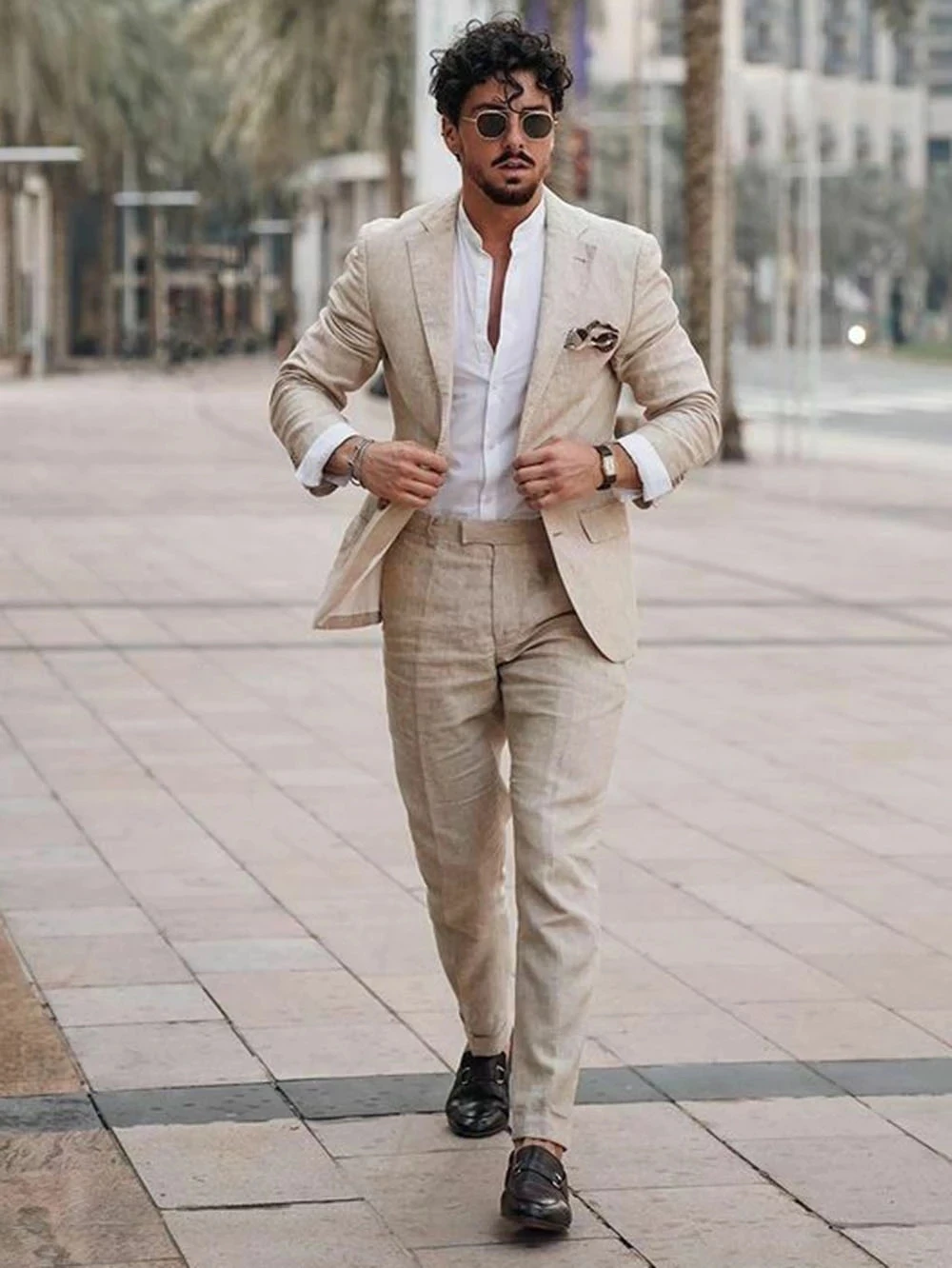 Yazlık Plaj İş Kıyafetleri Ket - Men Linen Formal Wear incelemesi ve fiyatı