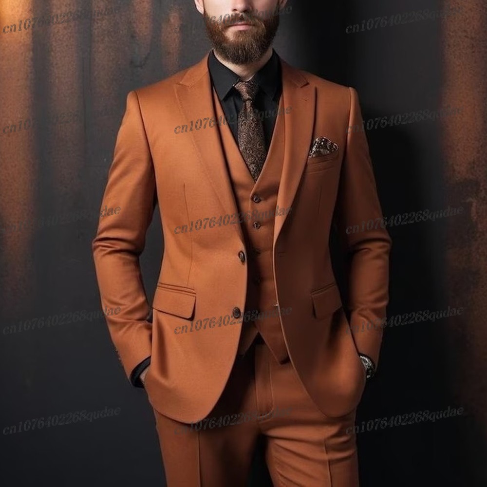Yeni Koyu Turuncu Resmi Erkek  - Formal Wear Jersey For Men incelemesi ve fiyatı