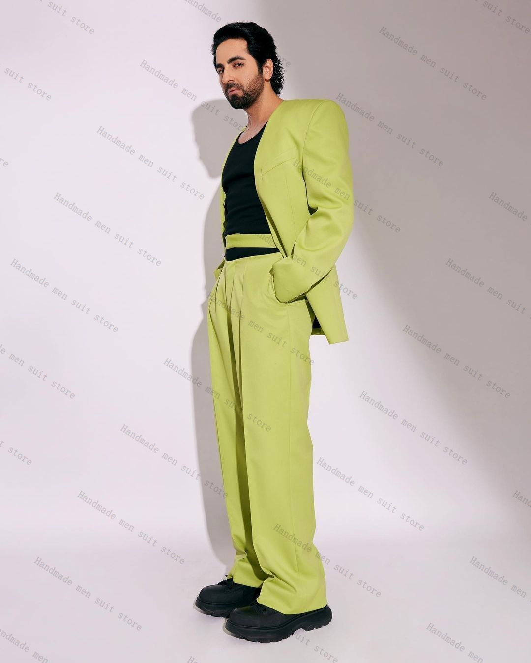 Moda Yeşil Erkek Takım Elbise  - Men'S Formal Wear For Wedding Guest incelemesi ve fiyatı