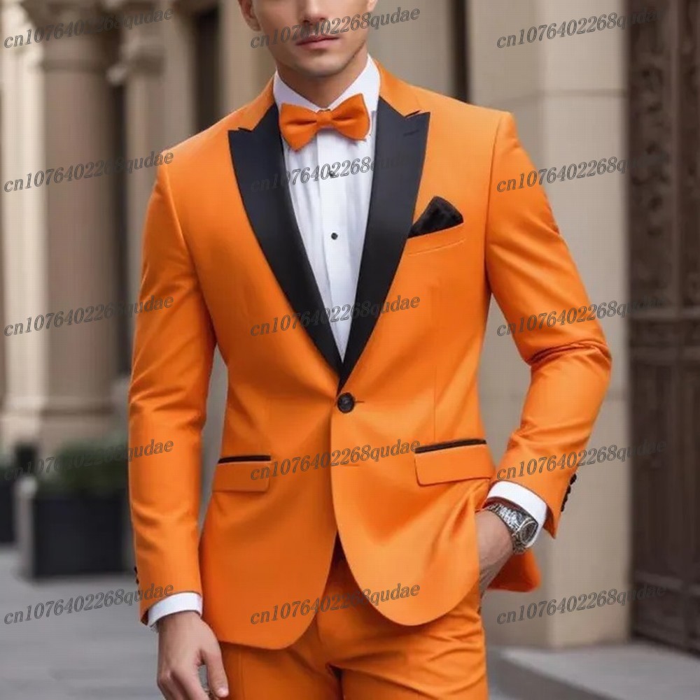 Siyah Yaka Turuncu Resmi Erkek - Formal Wear Jersey For Men incelemesi ve fiyatı