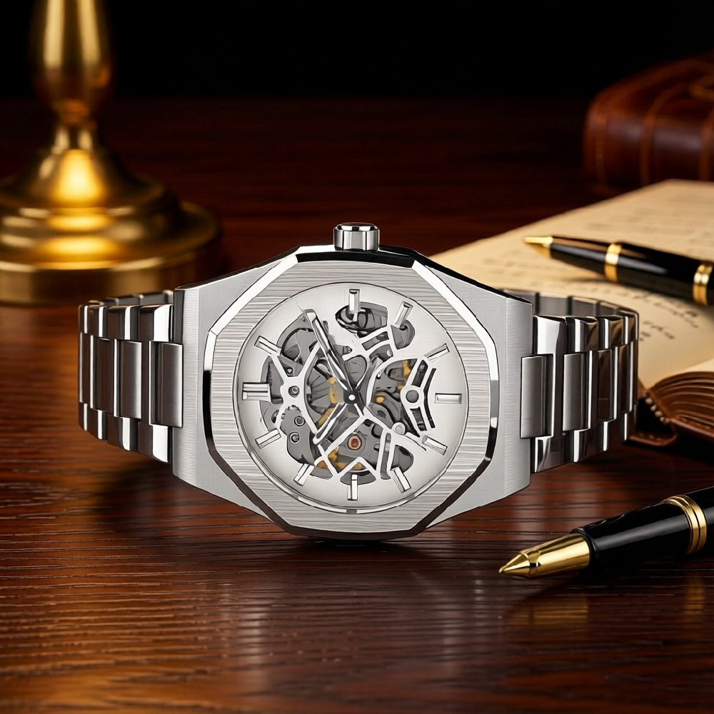 FORSINING İskelet Mekanik Saat - Men'S Formal Wear Watches incelemesi ve fiyatı