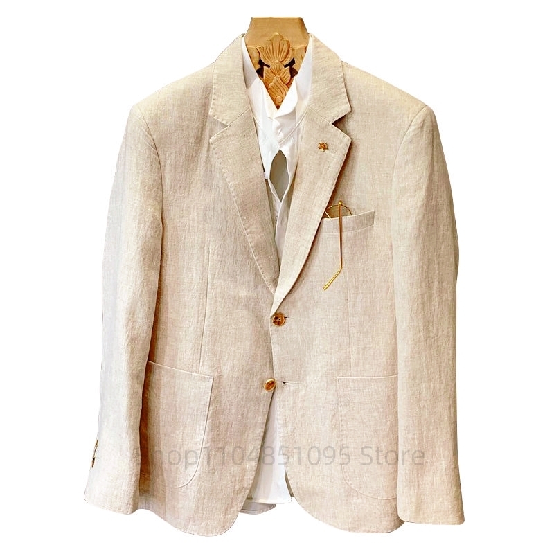 Bej Erkek Takım Elbise Keten B - Men Linen Formal Wear incelemesi ve fiyatı