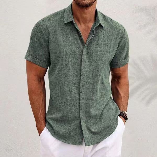 Erkek Modası Günlük Düz Renk G - Men Linen Formal Wear incelemesi ve fiyatı