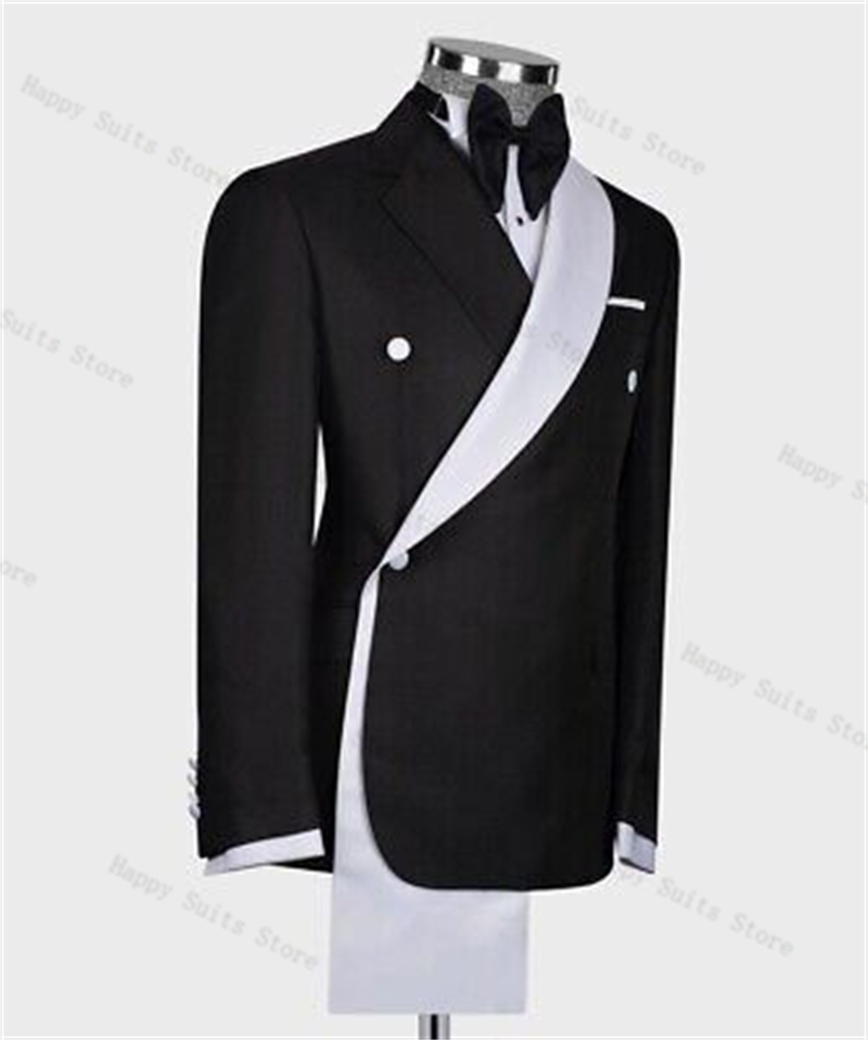 Siyah Beyaz Erkek Takım Elbise - Formal Wear Jersey For Men incelemesi ve fiyatı