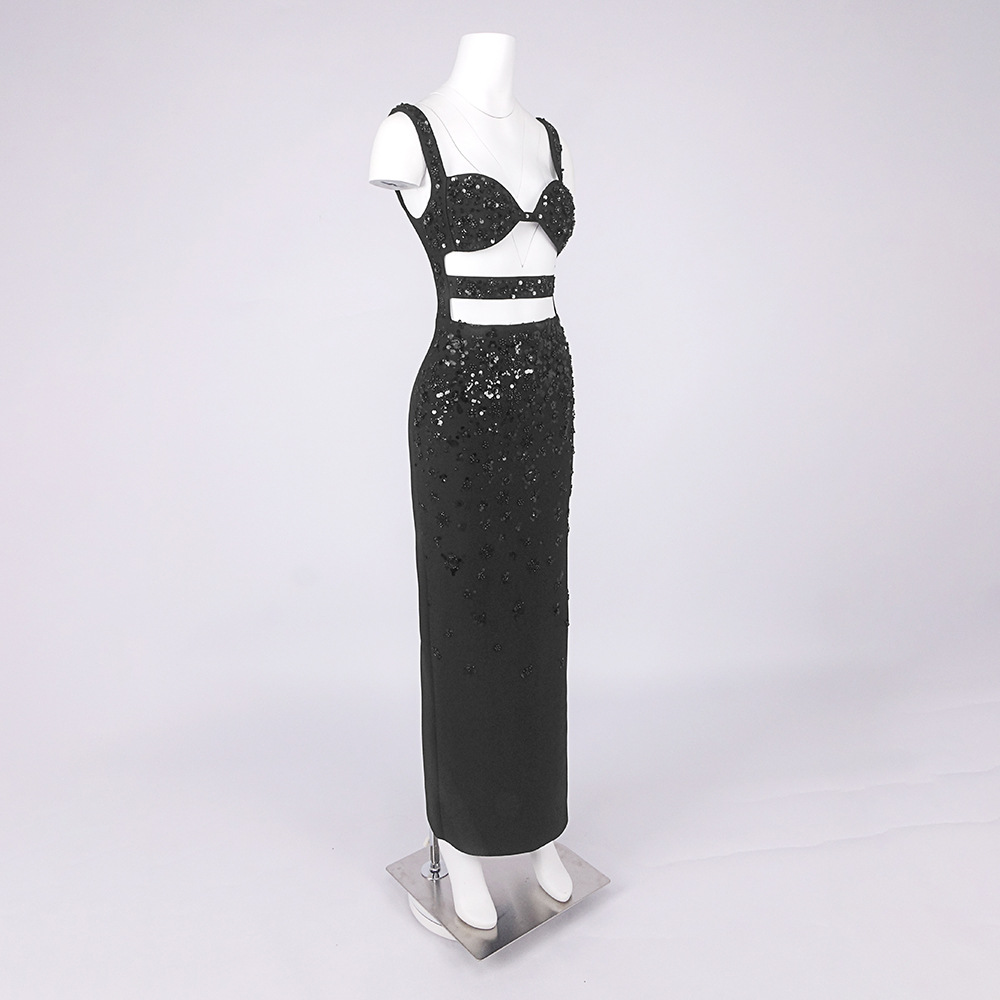 Şık Pullu Askılı Siyah Uzun El - Men'S Formal Wear For Wedding Guest incelemesi ve fiyatı