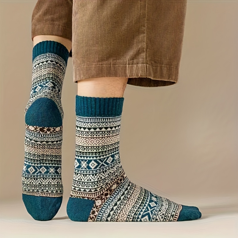 5 Çift Kışlık Retro Kalın Sıca - Sock Garter Men incelemesi ve fiyatı