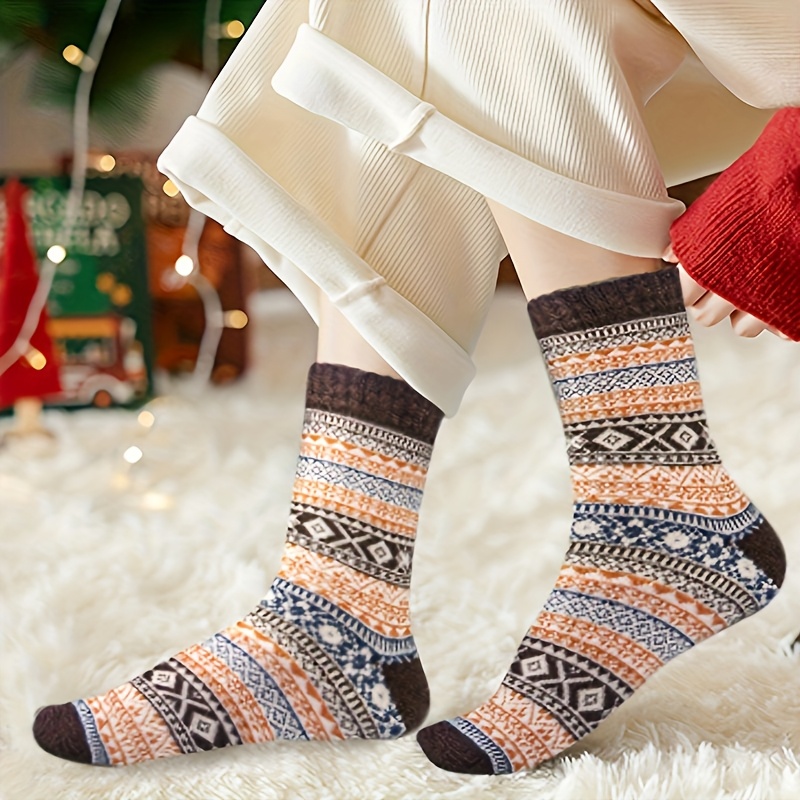 5 Çift Kışlık Retro Kalın Sıca - Sock Garter Men incelemesi ve fiyatı